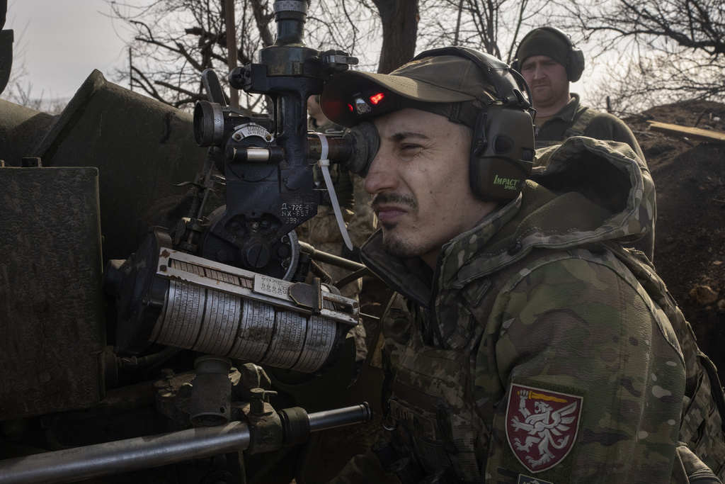 烏克蘭東部戰線局勢緊張。美聯社