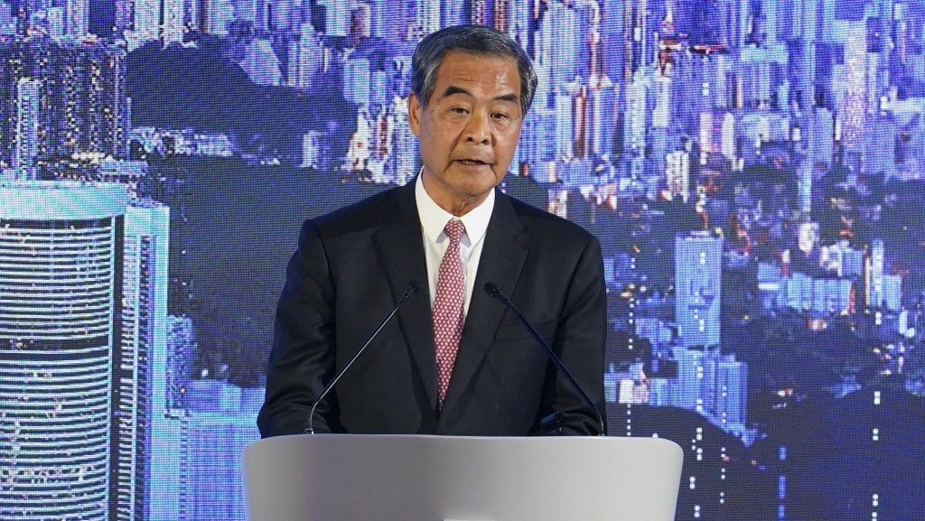 全國政協副主席、共享基金會理事會主席梁振英。（資料圖片）