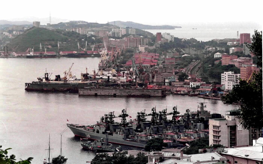 符拉迪沃斯托克港（海参崴）也是俄罗斯太平洋舰队基地。