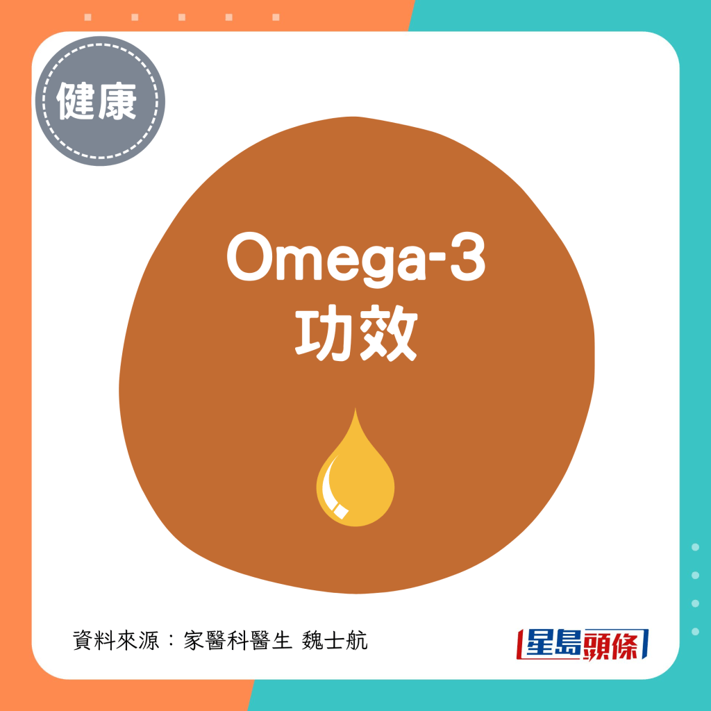 Omega-3的健康功效