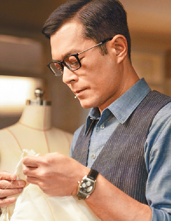 ■古天樂在片中官仔骨骨的造型。
