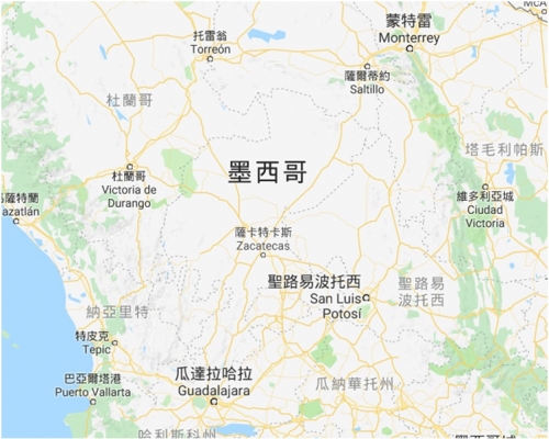 墨西哥州境内的一条公路上。