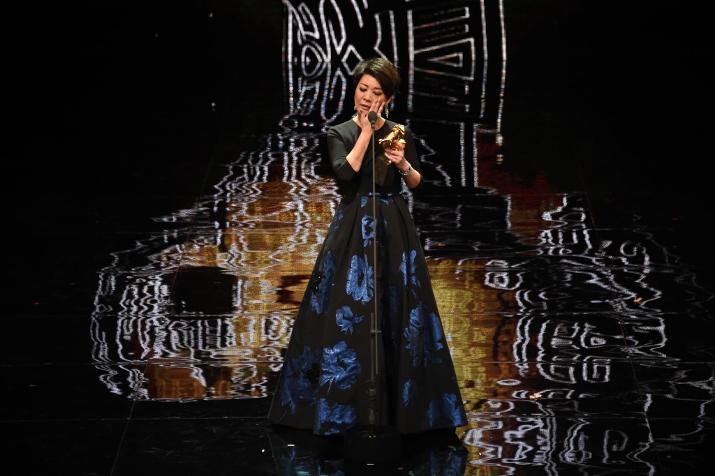 金燕玲2016年凭《一念无明》夺《第53届金马奖》「最佳女配角」。