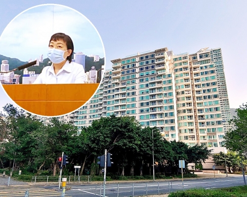 衞生防護中心公布男患者居住在東涌水藍天岸。資料圖片