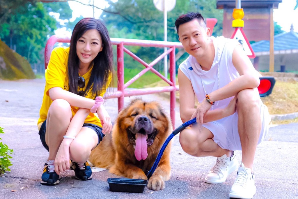 劉小慧與蘇志威都是愛狗之人。