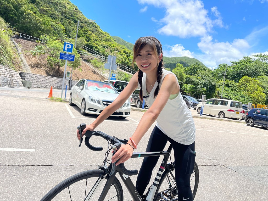 Erica去咗赤柱體驗三項鐵人運動。