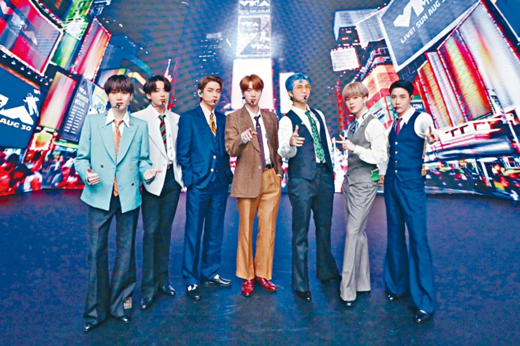 BTS如願以償集齊美國3大音樂頒獎禮提名，昨終入圍格林美最佳流行組合/團體。