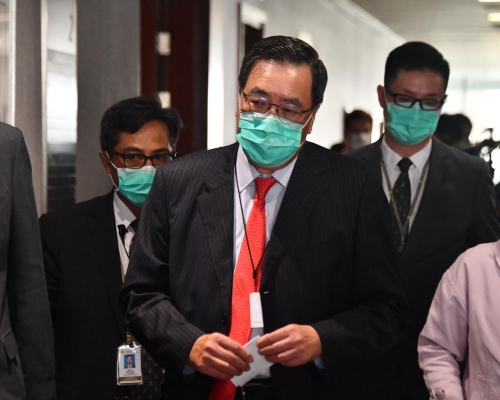 立法會主席梁君彥會後表示議員以不同方式阻撓會議,再延長會議亦沒有意思。