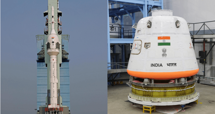 印度的载人飞船和火箭。