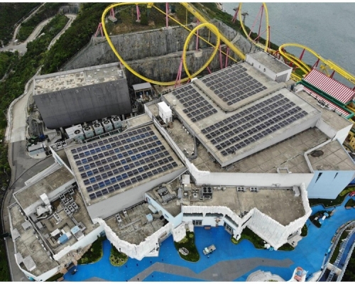 海洋公園計劃添置太陽能系統。