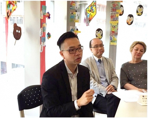 朱子穎指銳意將德萃學校發展成亞洲首間「教育創科學校」。
