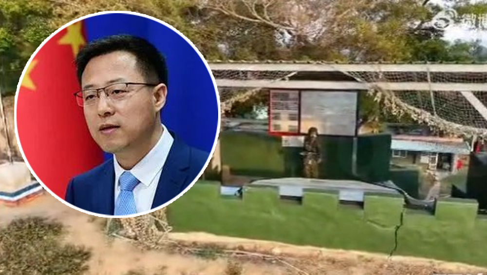 趙立堅就大陸無人機進入台灣拍攝,稱不值得大驚小怪。