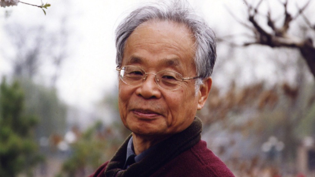 95歲的著名粒子物理和理論物理學家、中國科學院院士何祚庥。 網圖