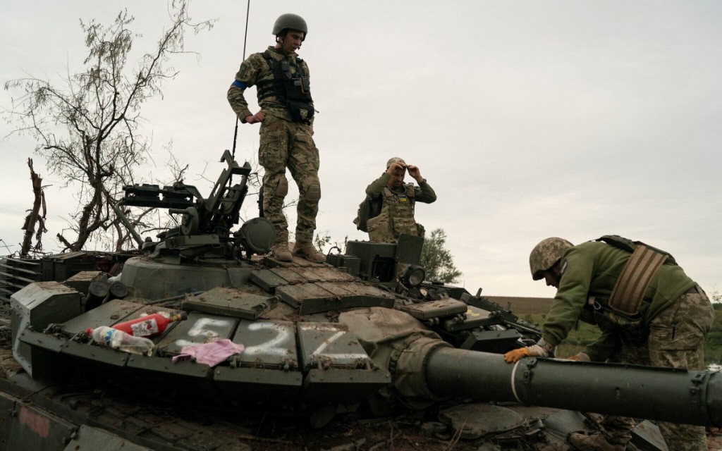 基輔一再要求歐洲盟友提供重型坦克來對抗入侵的俄軍。美聯社