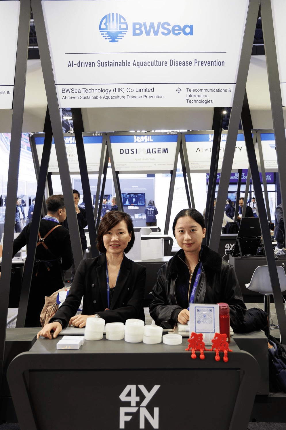 BWSea從源頭開始預防水產出現病害和污染疫情，透過參展4YFN拓展歐洲市場。