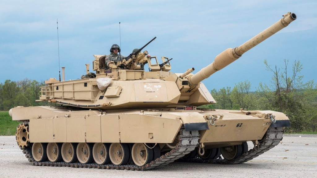 澳洲主力採購的M1A2型主戰坦克。資料圖片