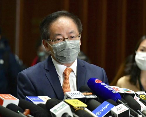 葉國謙指美國威脅制裁是恐嚇。資料圖片