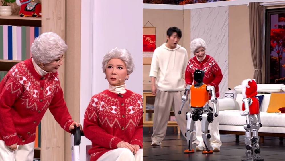 春晚機械人揭秘：30天復刻「蔡明」，12平方米空間後空翻。