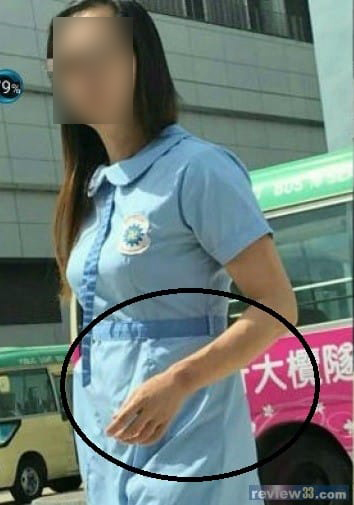 有網民則懷疑該「易服的哥」有前科，在2017年有人曾拍到一名男的士司機著女子校服揸的士。