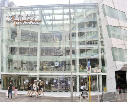 天橋建成後可連接荃灣廣場及福來邨。資料圖片