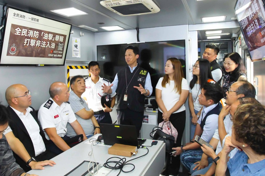 消防處呼籲市民踴躍舉報非法油站。消防處FB