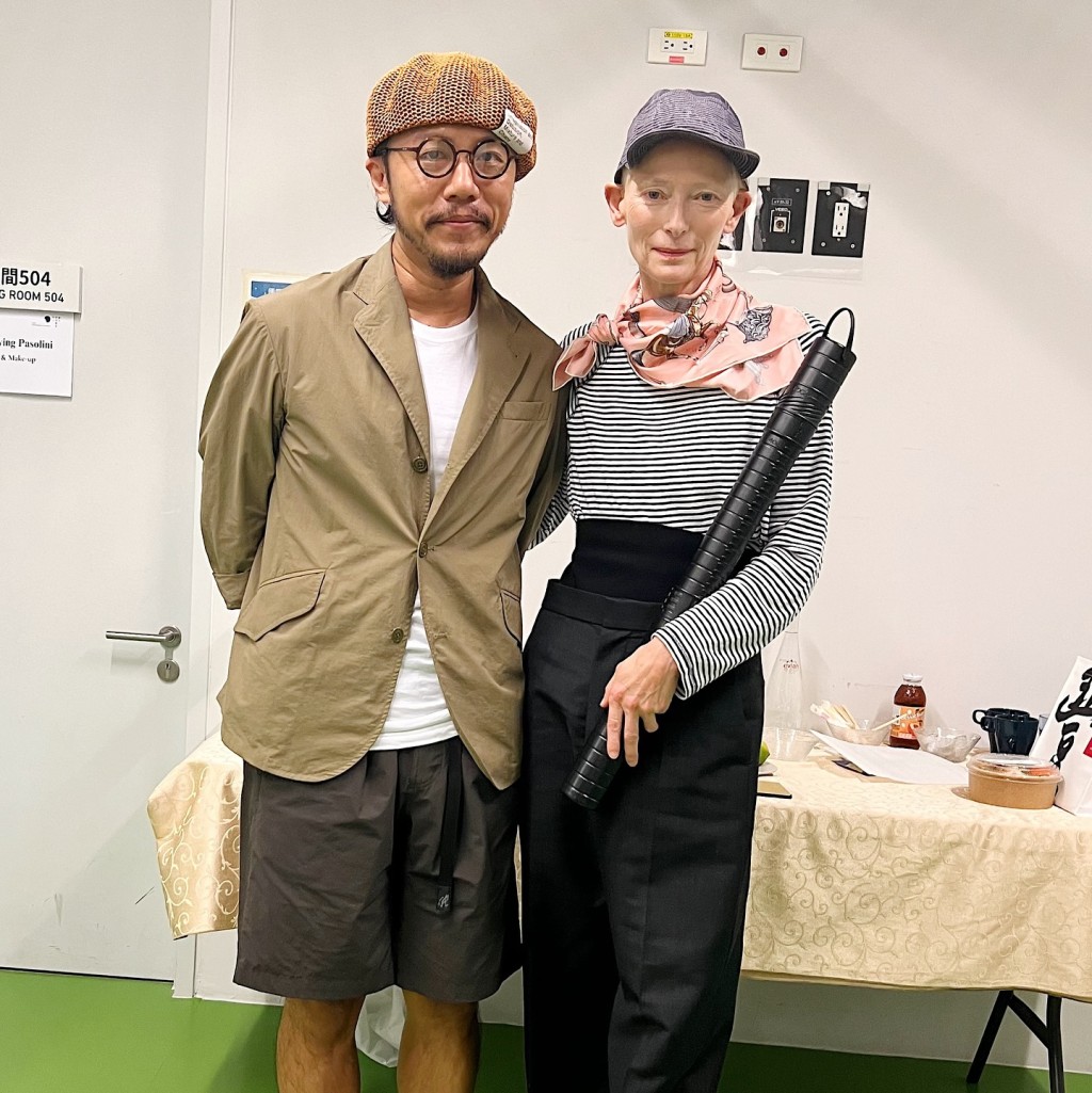 Tilda Swinton的跨域表演（Live Art）《親愛的帕索里尼》首度登台，方序中負責視覺設計。