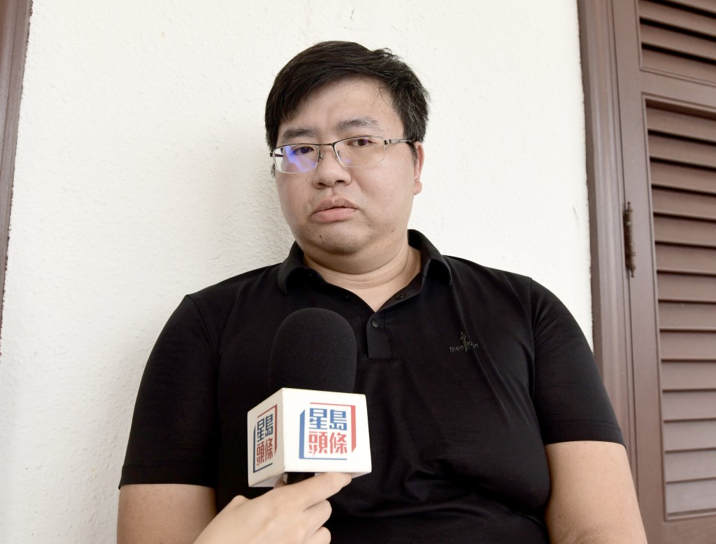 剛抵港便前往赤柱的上海旅客趙先生。