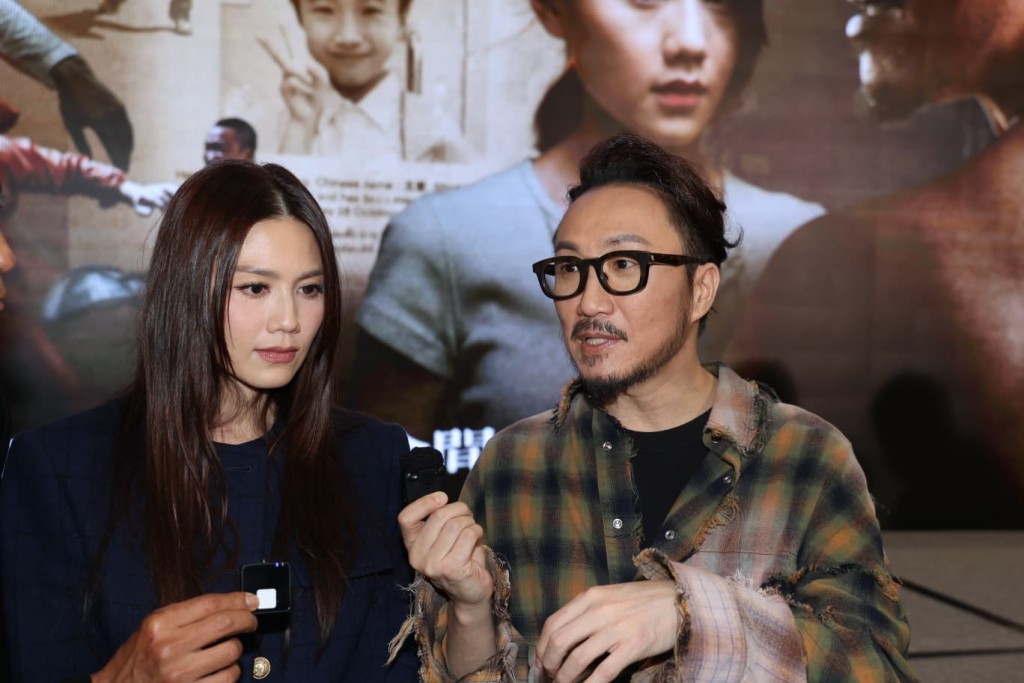 鄭中基表示而家最擔心《阿龍》票房。 鄭中基表示而家最擔心《阿龍》票房。