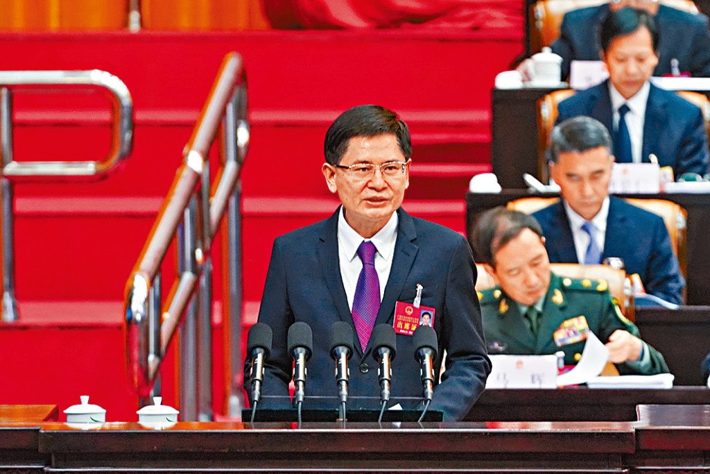 廣西壯族自治區政府主席藍天立。
