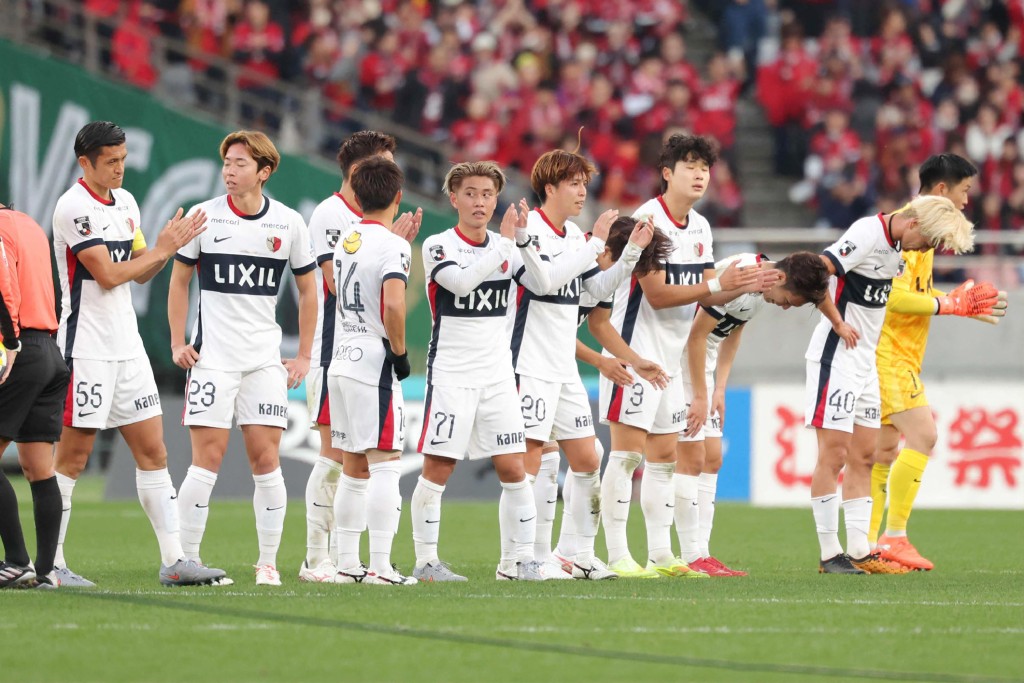 鹿島鹿角今場擊敗橫濱水手，肯定可以封王。法新社