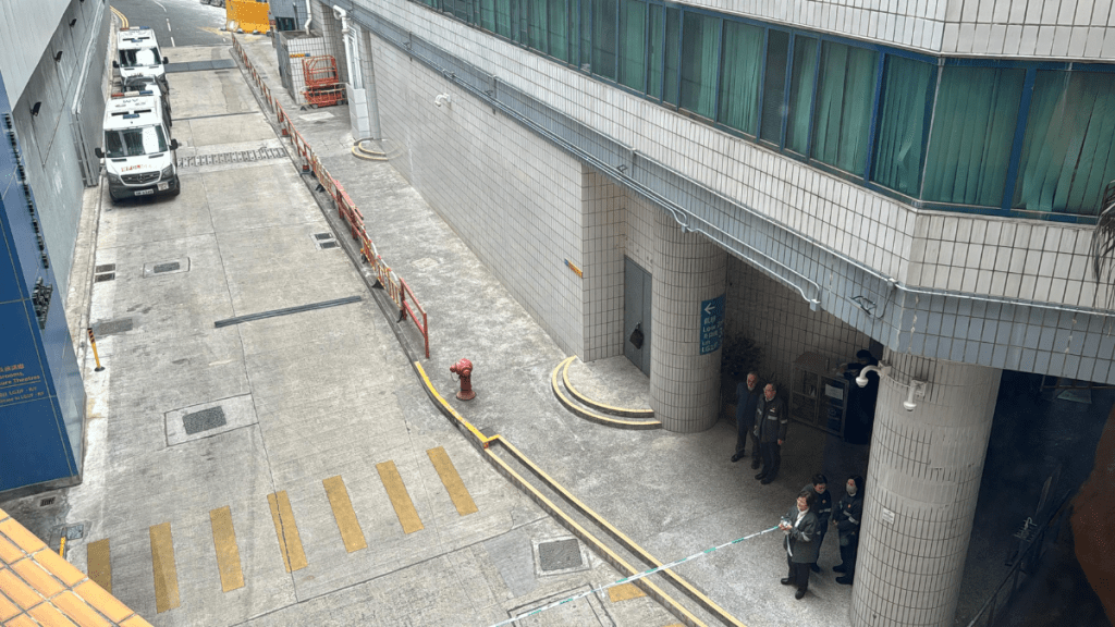 警方圍封現場調查。
