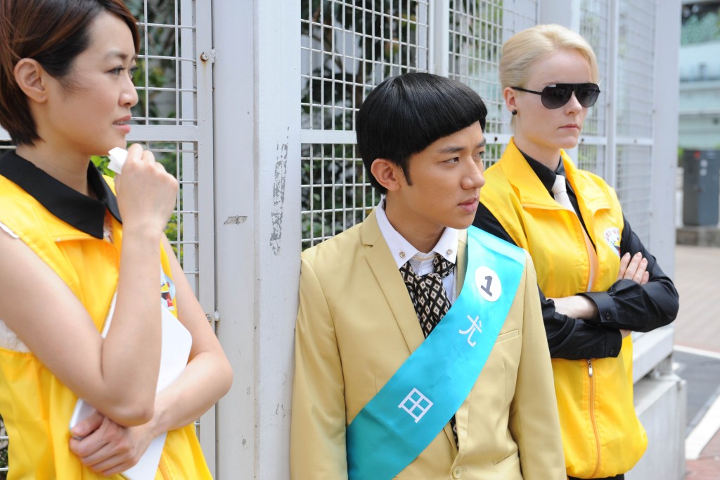 梁嘉琪（左）曾演出TVB劇《老表，你好hea！》。