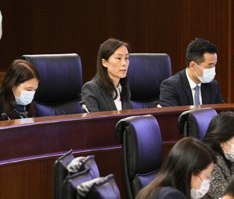 澳門社會文化司司長歐陽瑜。新聞局資片