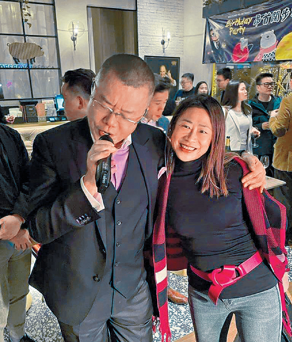 ■漢洋(圖)被發現出現在洪為民的生日派對相片內。 ■漢洋(圖)被發現出現在洪為民的生日派對相片內。