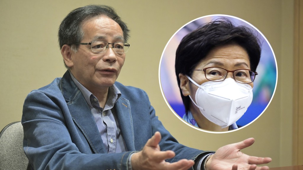 行政會議成員、全國人大代表葉國謙認為行政長官林鄭月娥不競逐連任的決定，是合適、可以理解和令人尊重。資料圖片