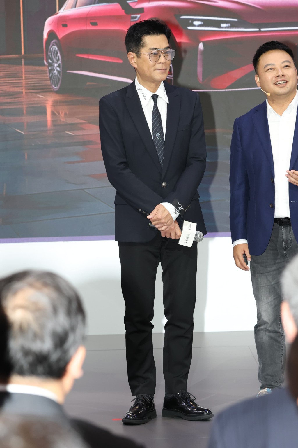 古天樂馬不停蹄為新電影《私家偵探》宣傳。 古天樂馬不停蹄為新電影《私家偵探》宣傳。