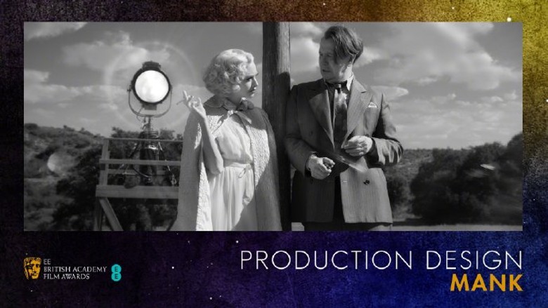 《曼克》获颁「最佳美术设计」。