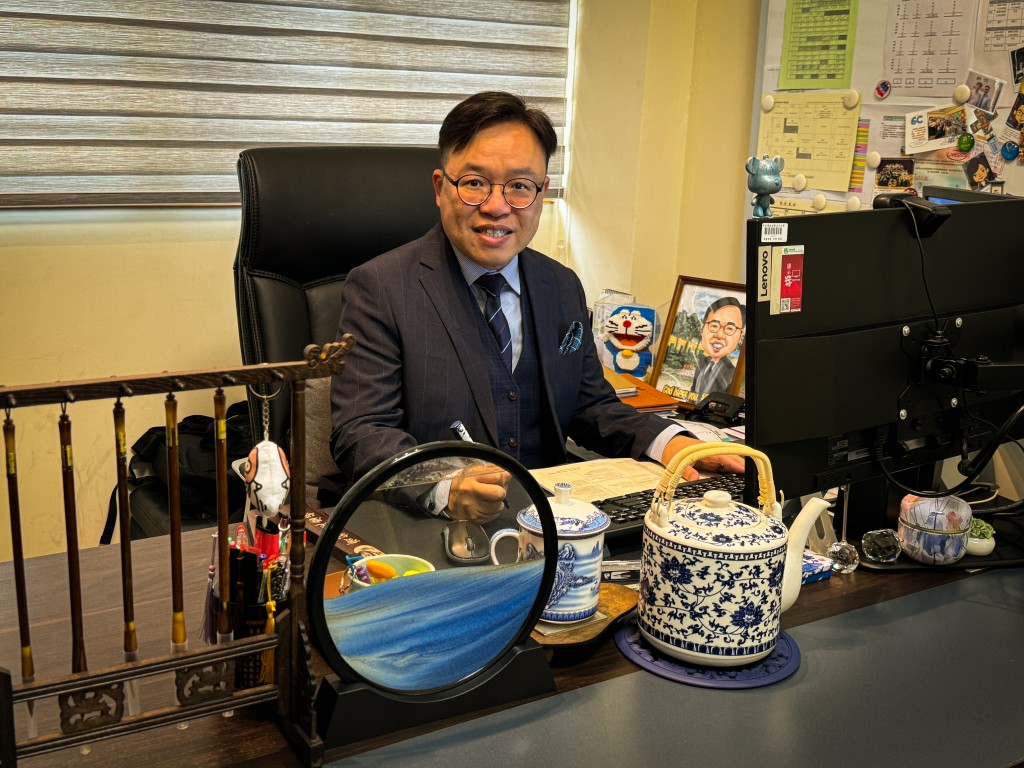 中华传道会刘永生中学梅志业校长（图片来源：受访学校提供）