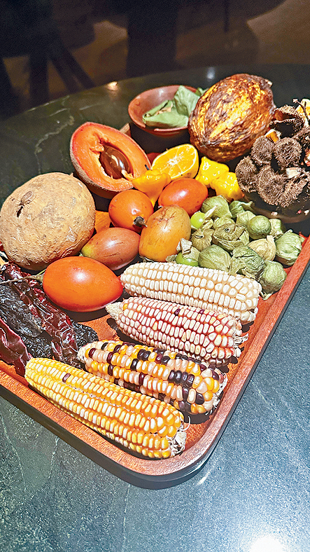 「Sublime」選用色彩鮮艷，最具代表性的地道食材烹製出多道佳餚。