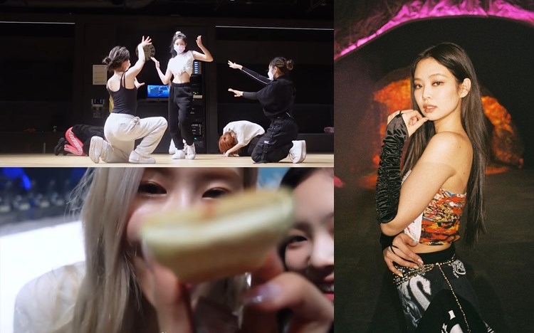 BLACKPINK成员Jennie大方公开演唱会幕后花絮。
