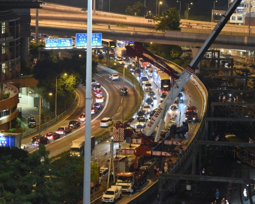 紅隧往香港方向嚴重擠塞