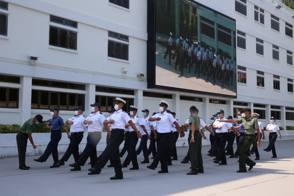 香港懲教學院為不同輔助部隊和青少年制服團體訓練成為「種子導師」。