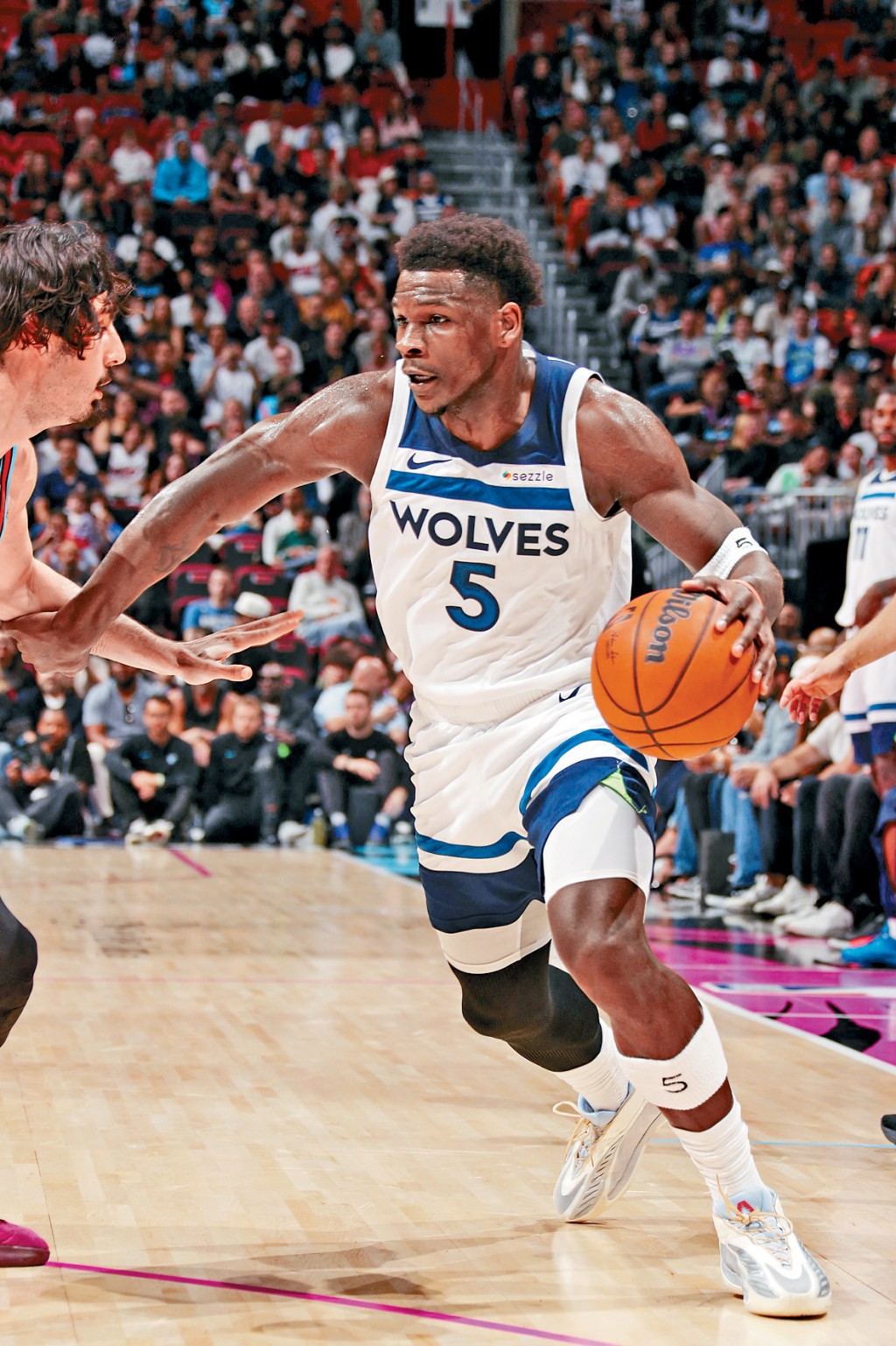 安東尼愛華士今場攻入全場最高的33分。