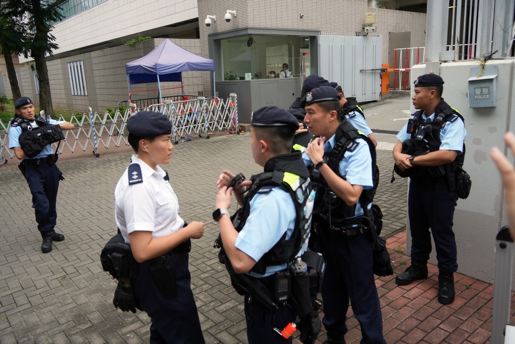 本港部分法院有安檢措施。資料圖片