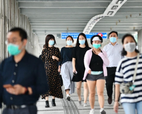 消息指本港今日新增七宗確診。