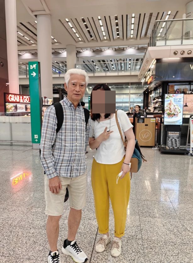 高雄近日在香港機場被捕獲。