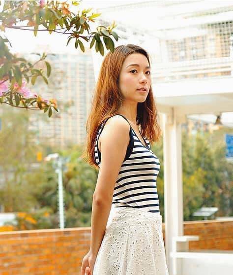 陳星妤大學時已開始兼職做模特兒。