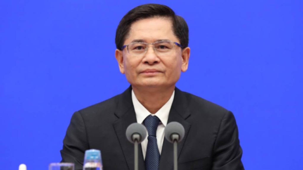 廣西壯族自治區政府原主席藍天立今年5月已落馬受查。國新辦