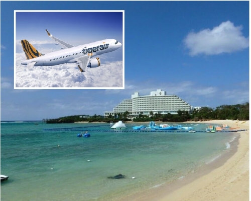 上月一名台灣男遊客到沖繩旅後確診麻疹後,引爆當地麻疹疫情。網圖