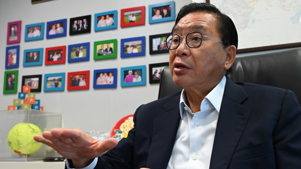 林健鋒促施政報告「落重藥」,為人才提供房屋、教育等優惠配套政策。 資料圖片
